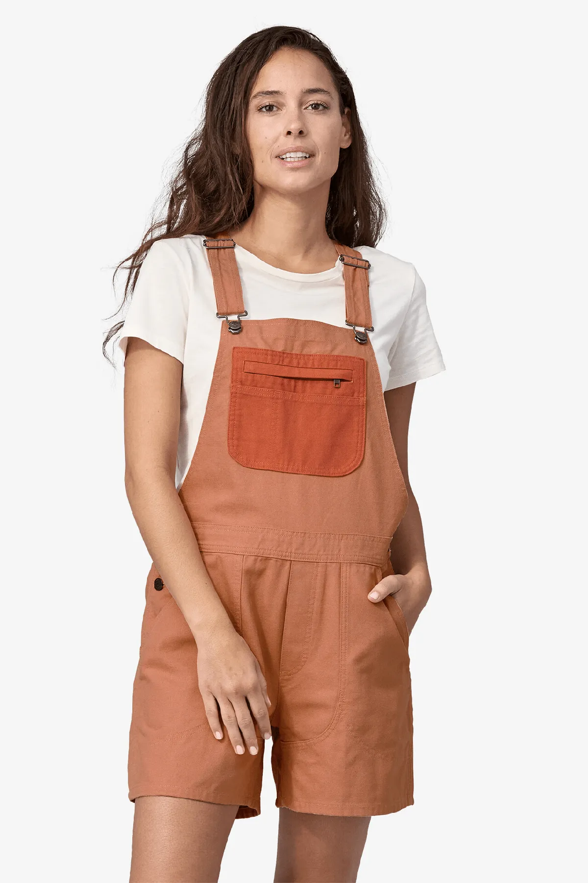 W's Stand Up Overalls - Terra Pink. 24