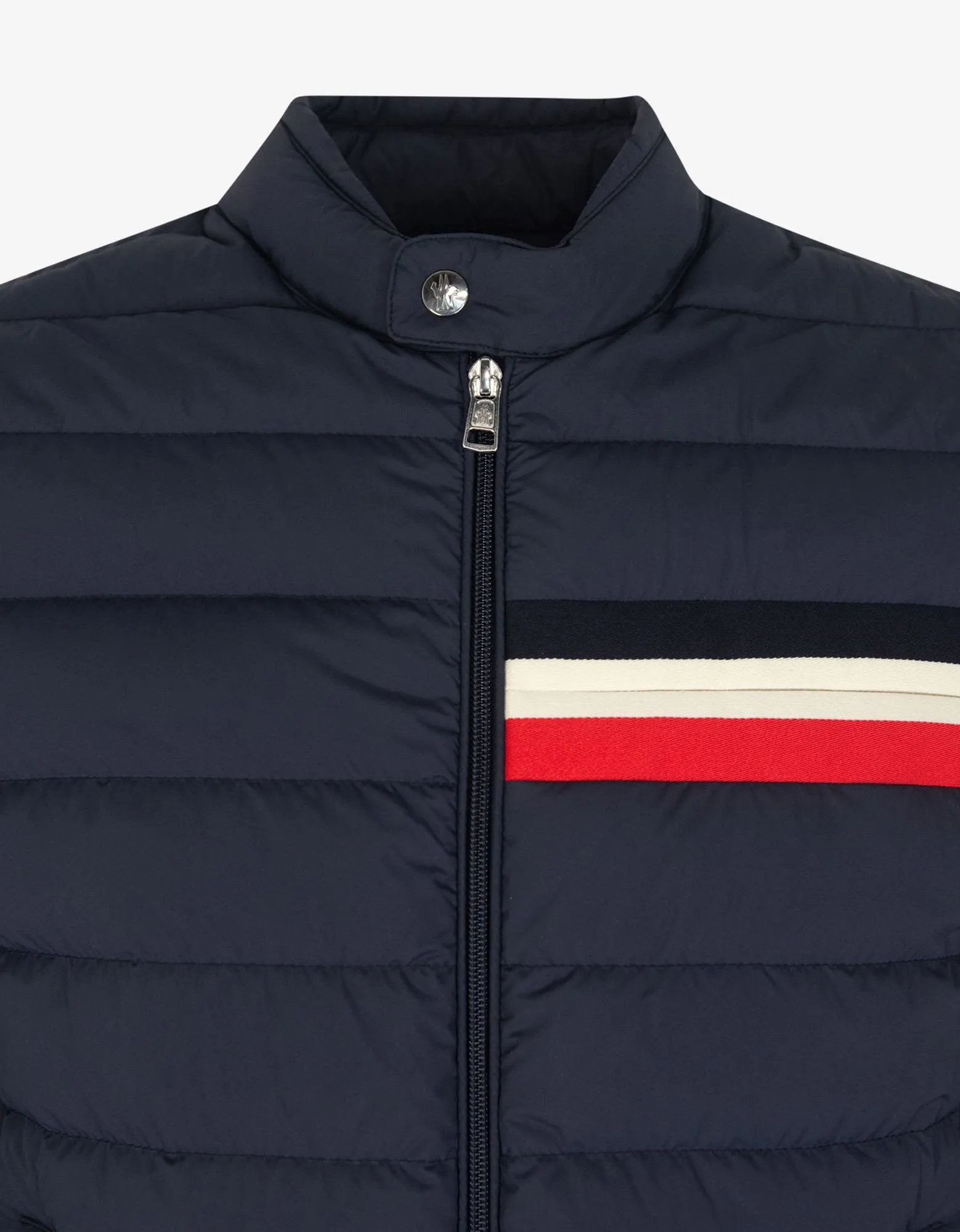 Yeres Navy Blue Nylon Down Jacket