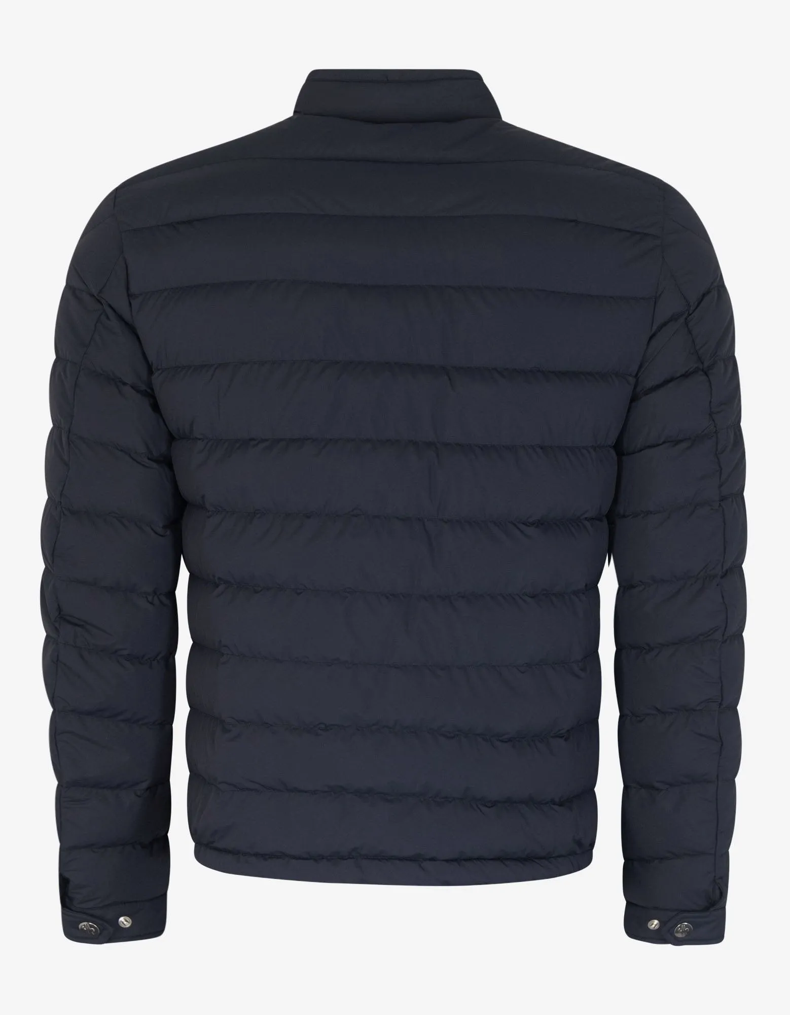 Yeres Navy Blue Nylon Down Jacket